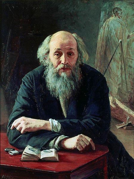 Portrait of N. N. Ge – Jaroshenko N. A. 1890