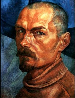 Self-portrait – K. S. Petrov-Vodkin 1918